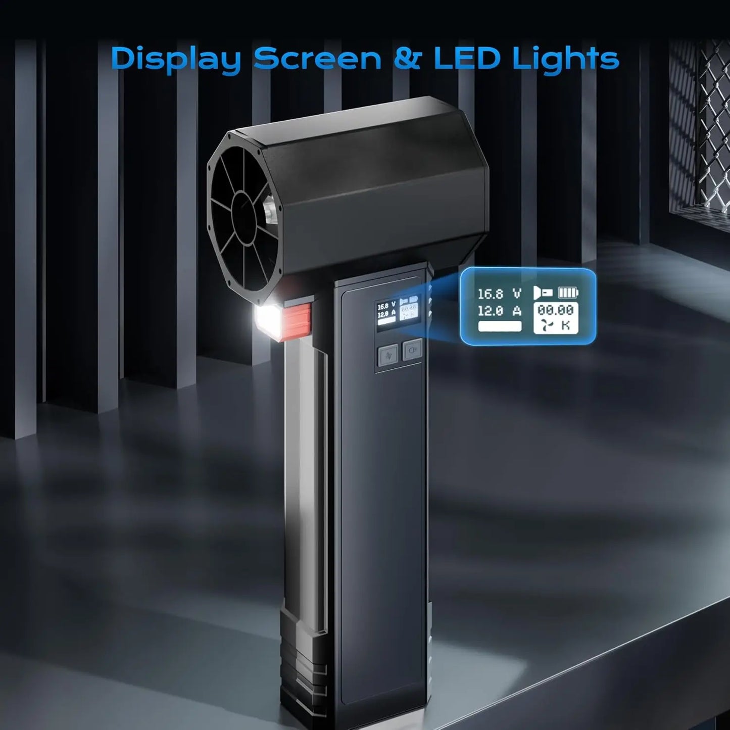 AirMate Ultra - High-SpeedTurbo Jet Fan With LED Monitor