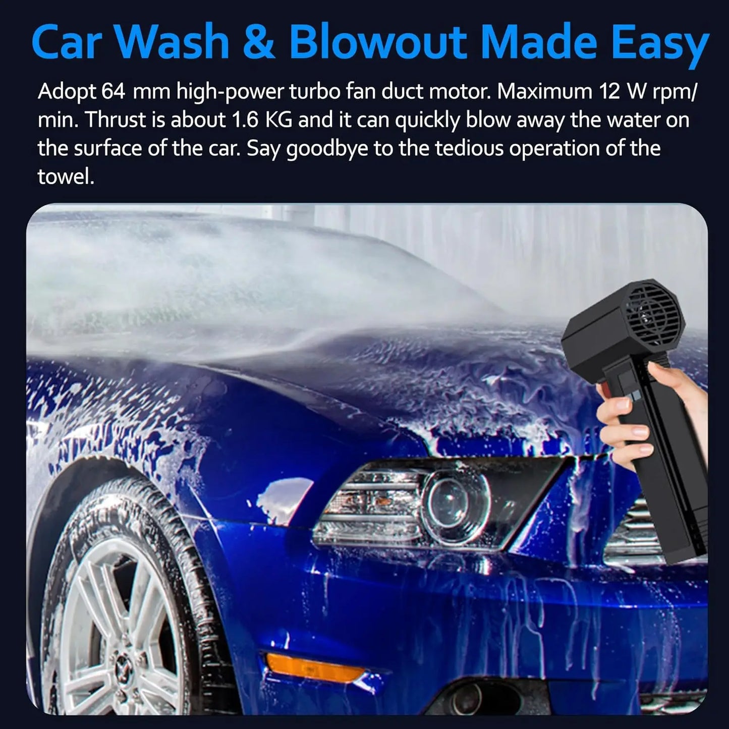 AirMate Ultra - High-SpeedTurbo Jet Fan With LED Monitor